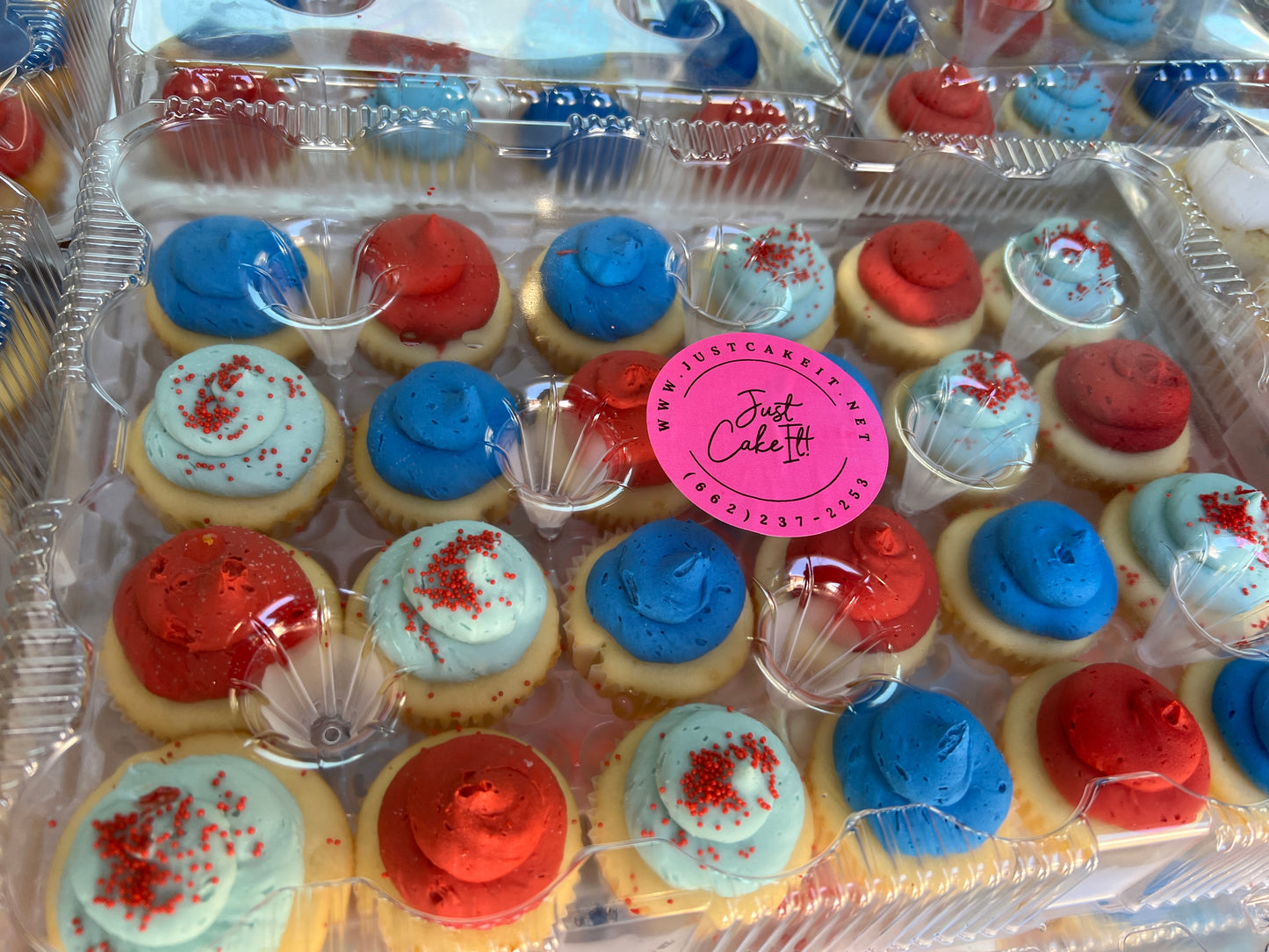 Game day cupcakes