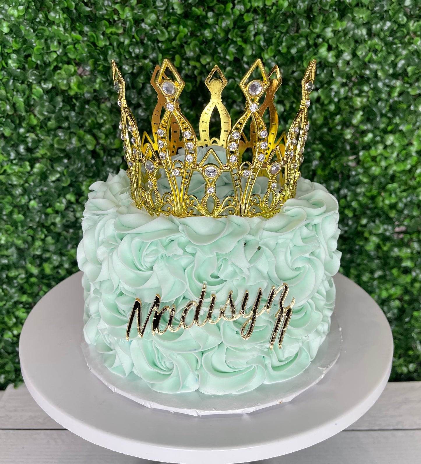 Buttercream Rosette-Queen