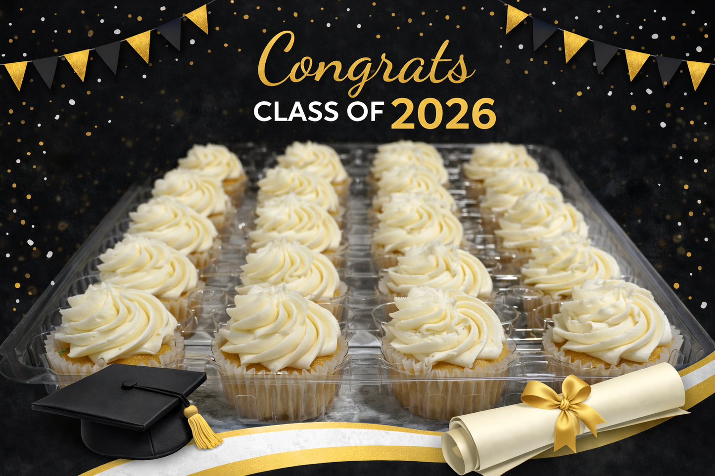 Grad Classic Cupcake