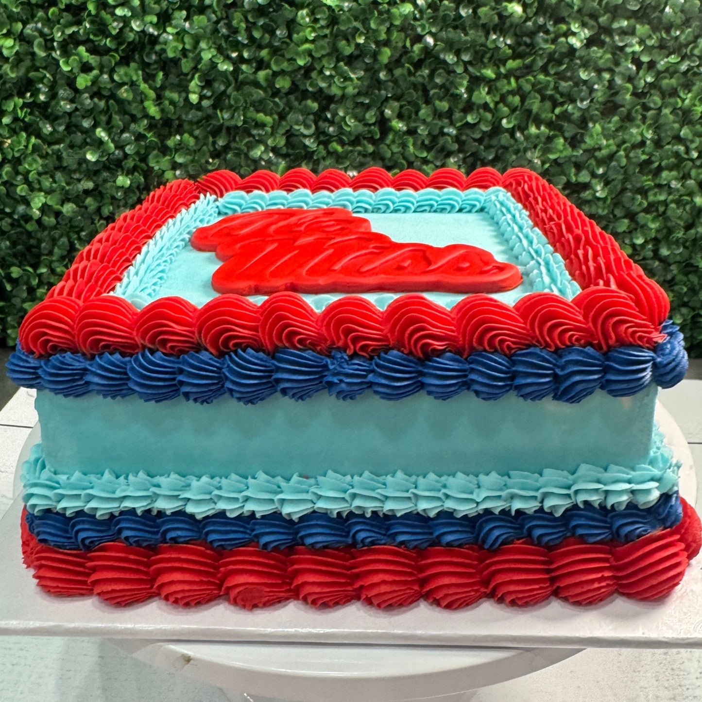 Hotty Toddy Signature Cake- ONE LAYER SQUARE
