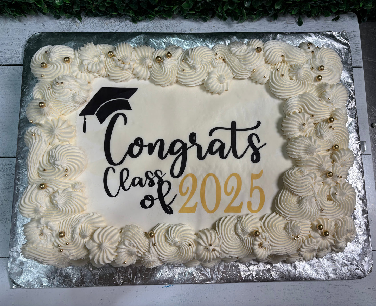 Grad Sheet Cake
