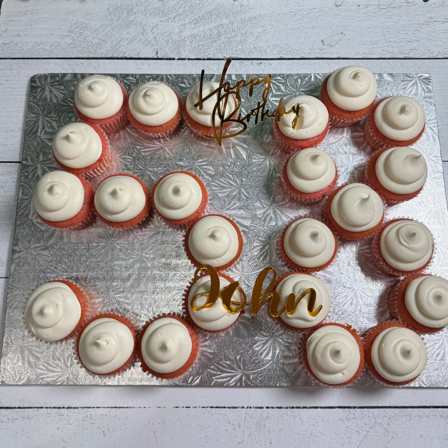 Classic Cupcake Number Cake