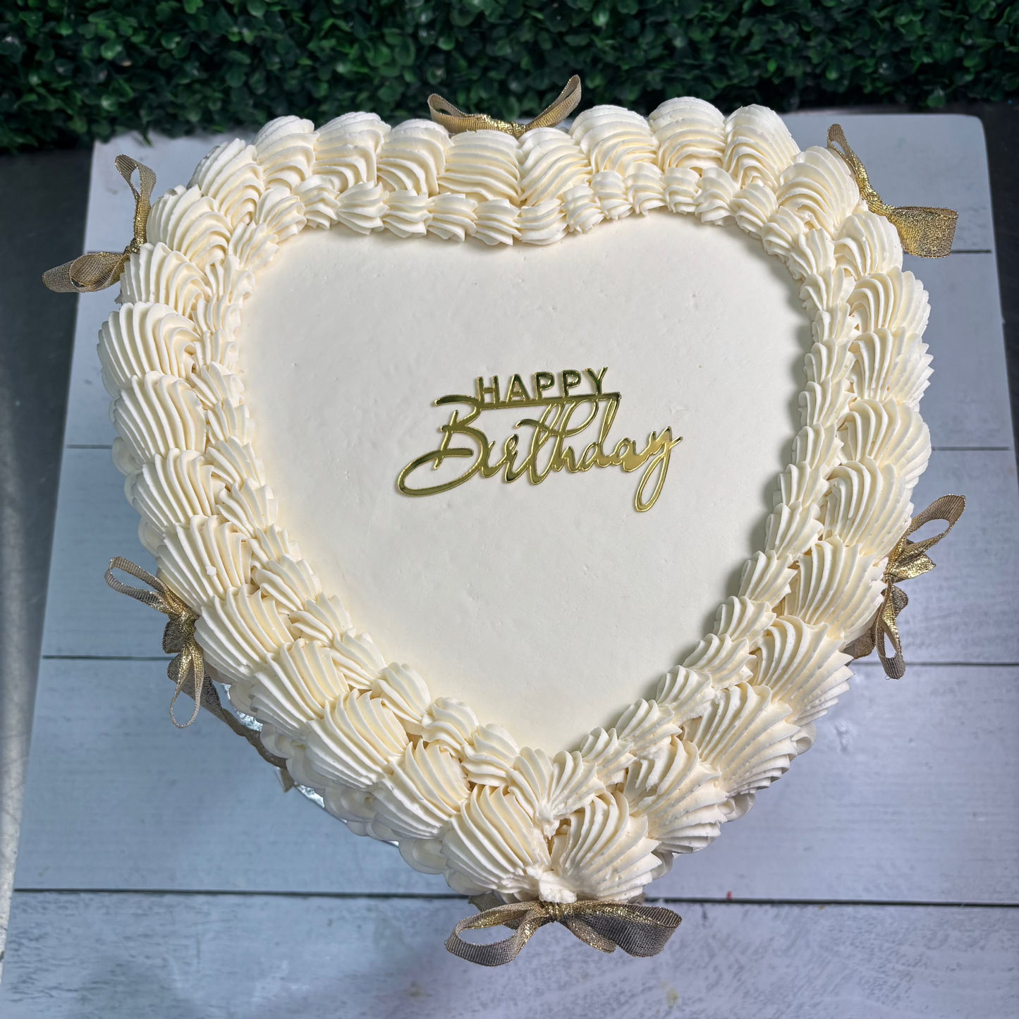 Two Layer Heart Cakes