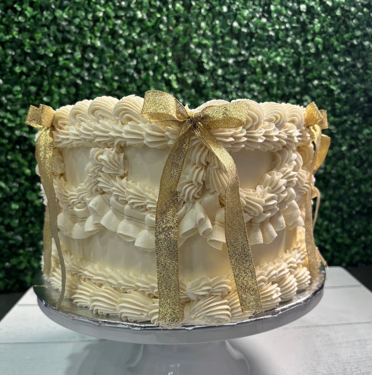 Two Layer Heart Cakes