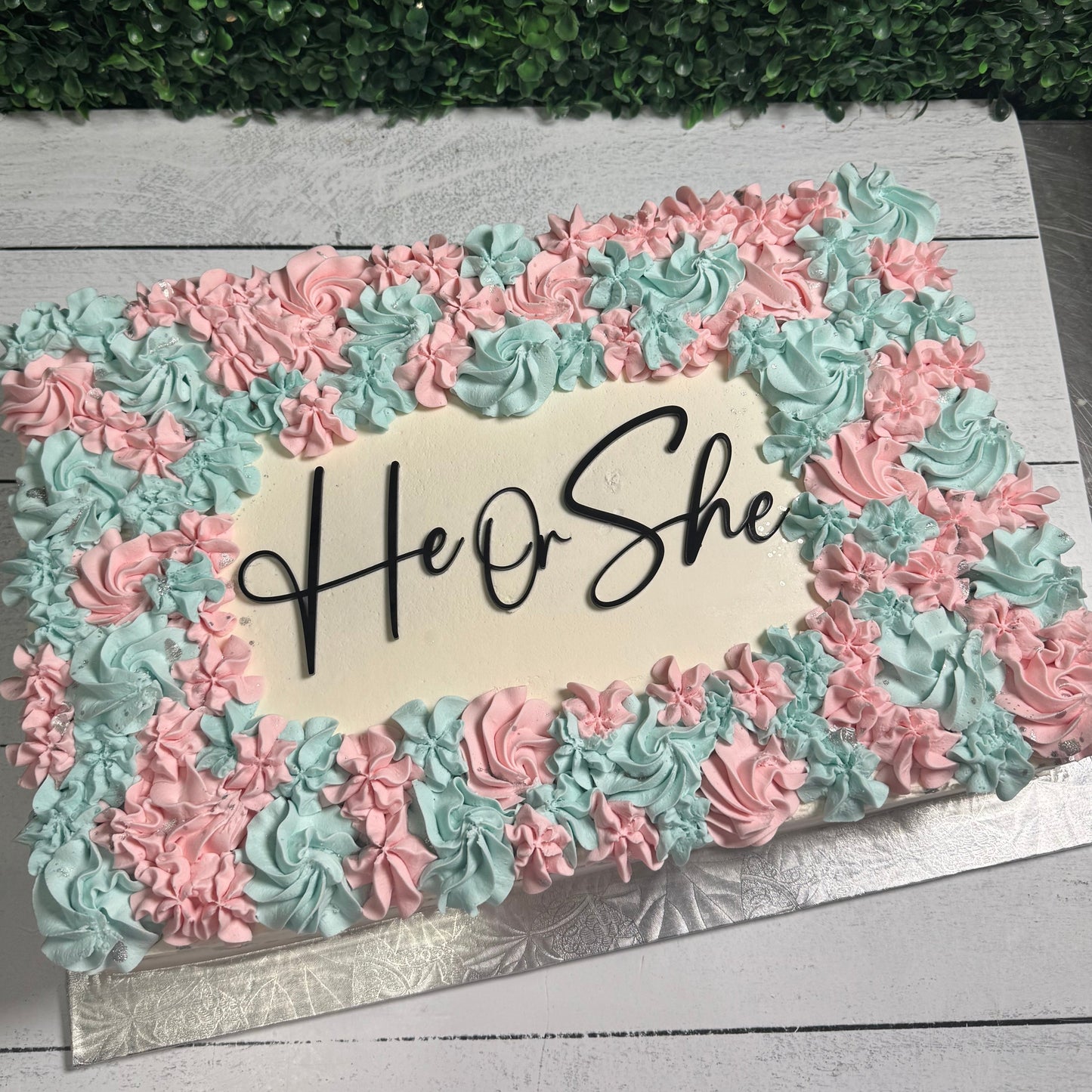 Luxe sheet cake