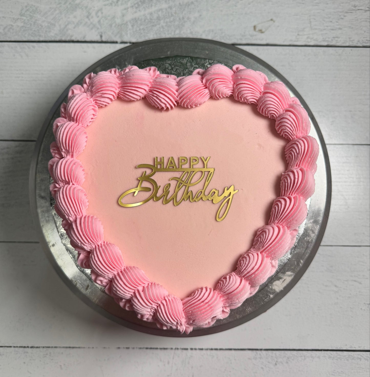 Two Layer Heart Cakes