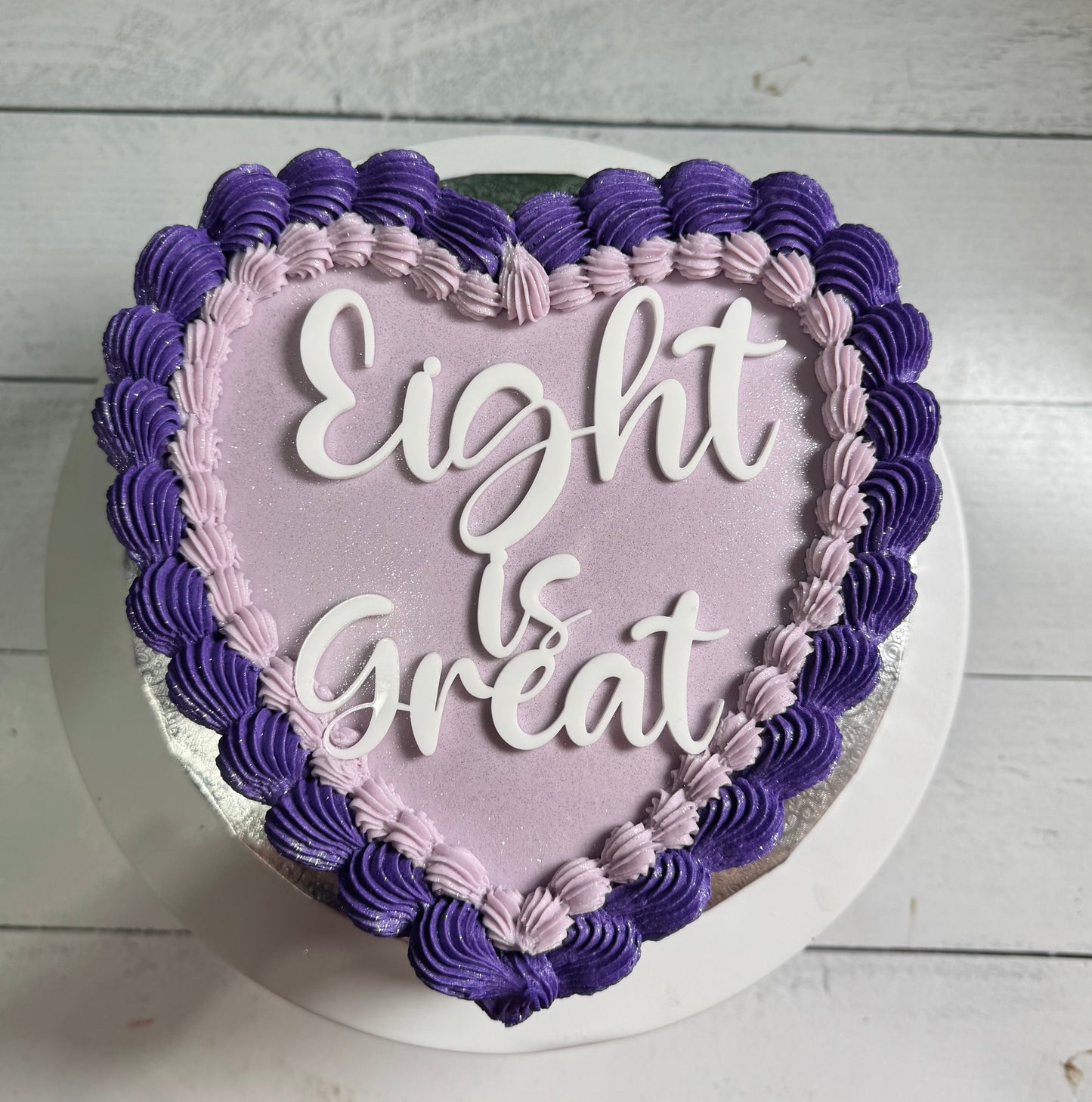 Two Layer Heart Cakes