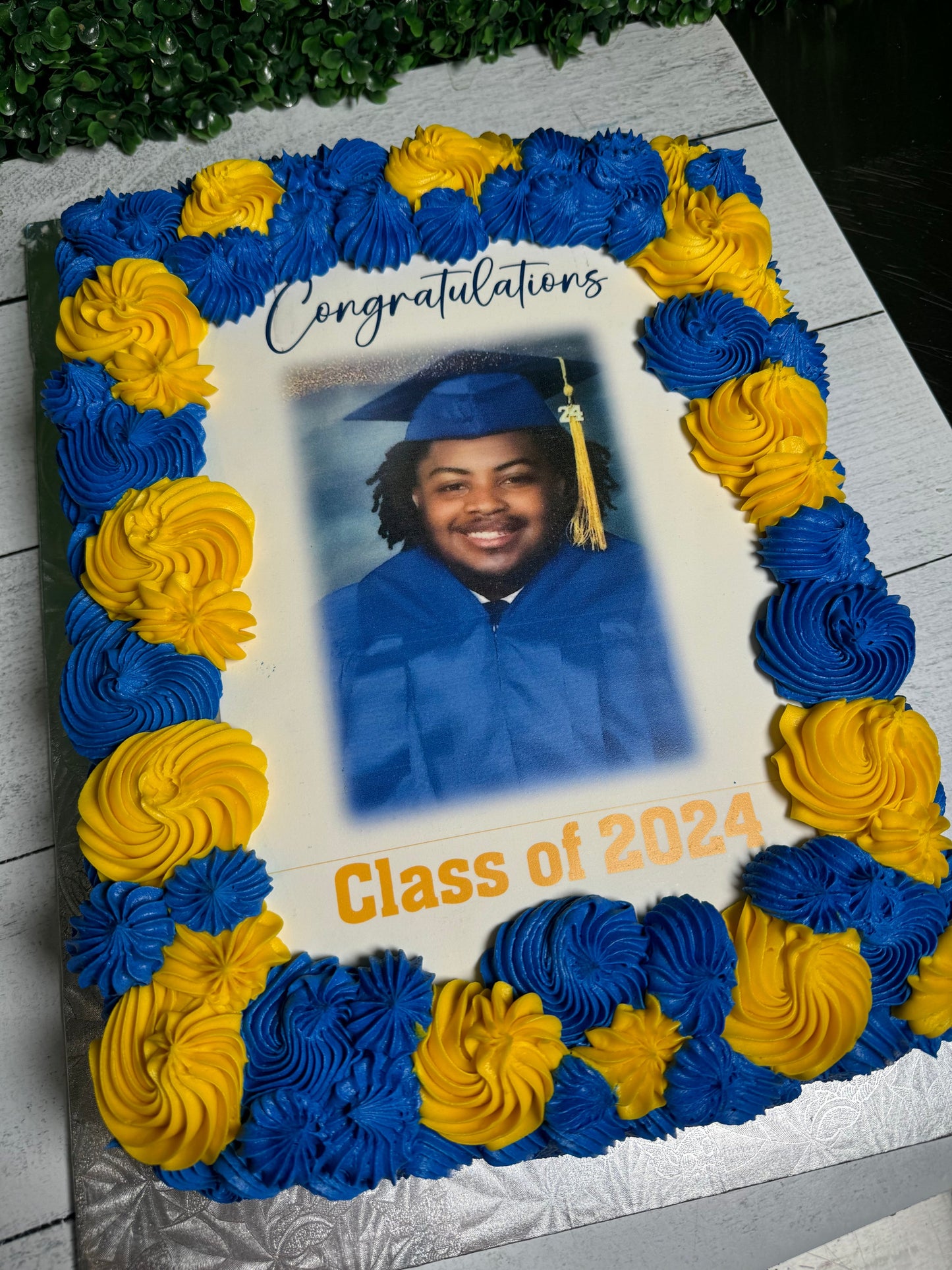 Grad Sheet Cake