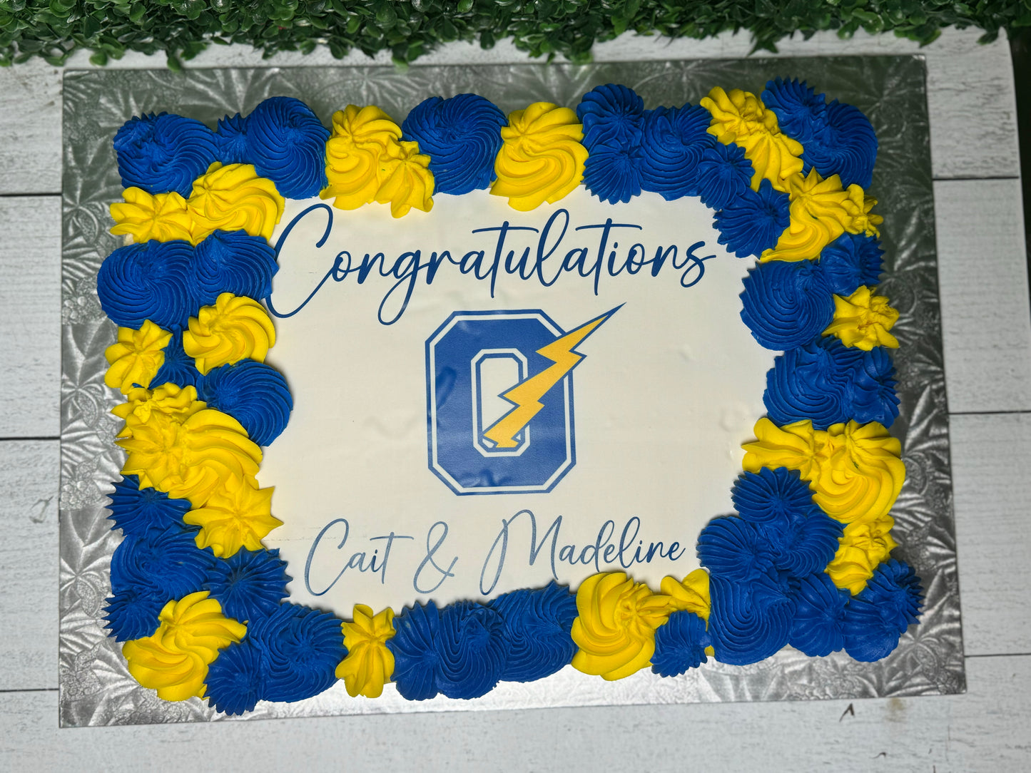 Grad Sheet Cake