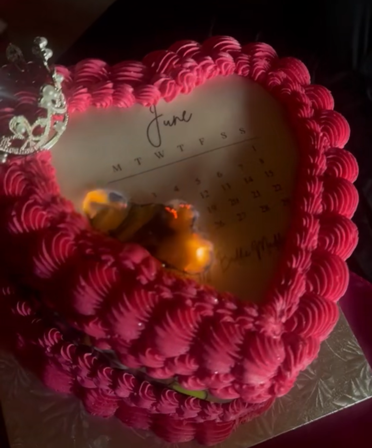 Burn Sheet Cake