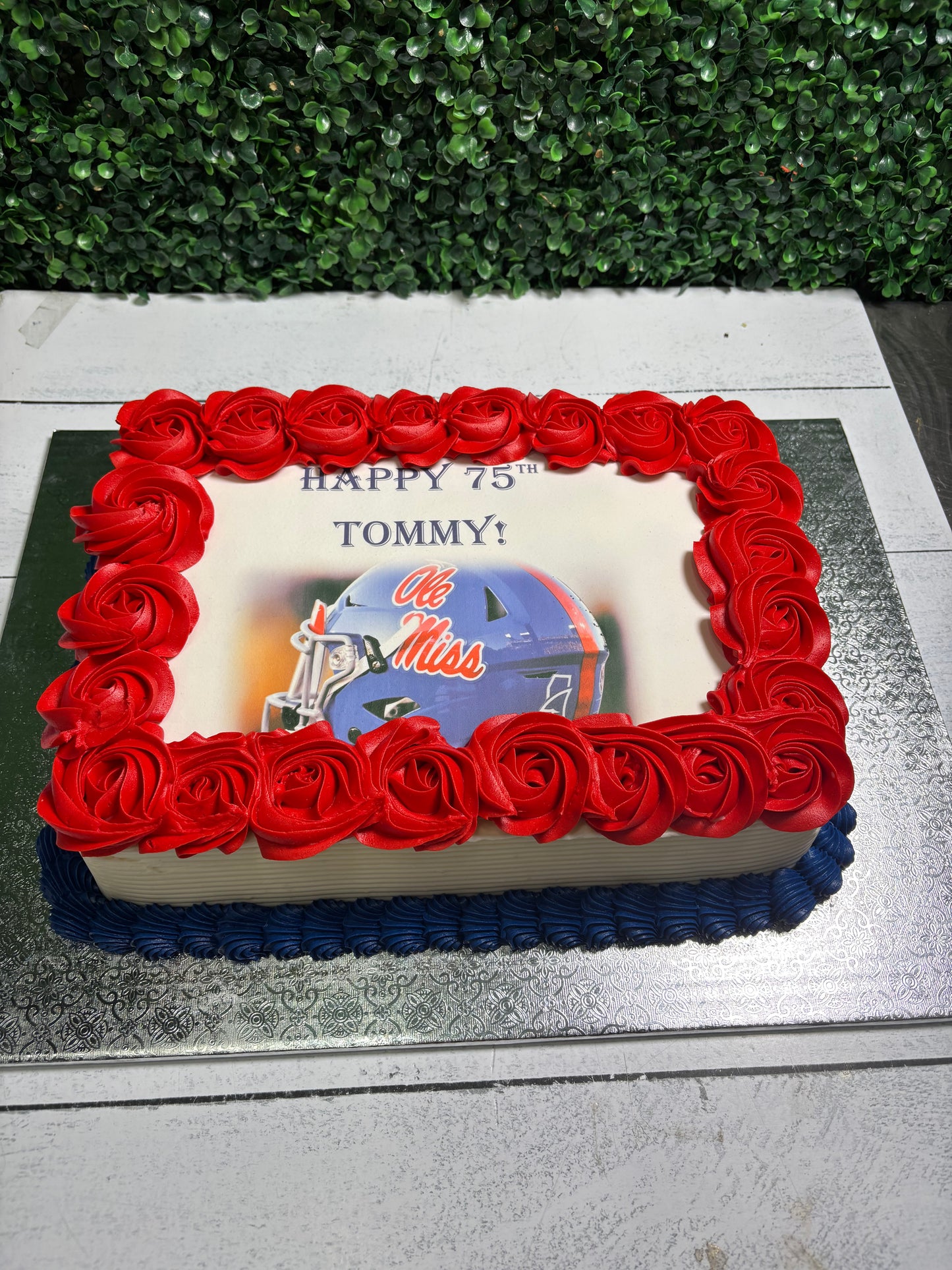 Game Day, Birthday sheet cake