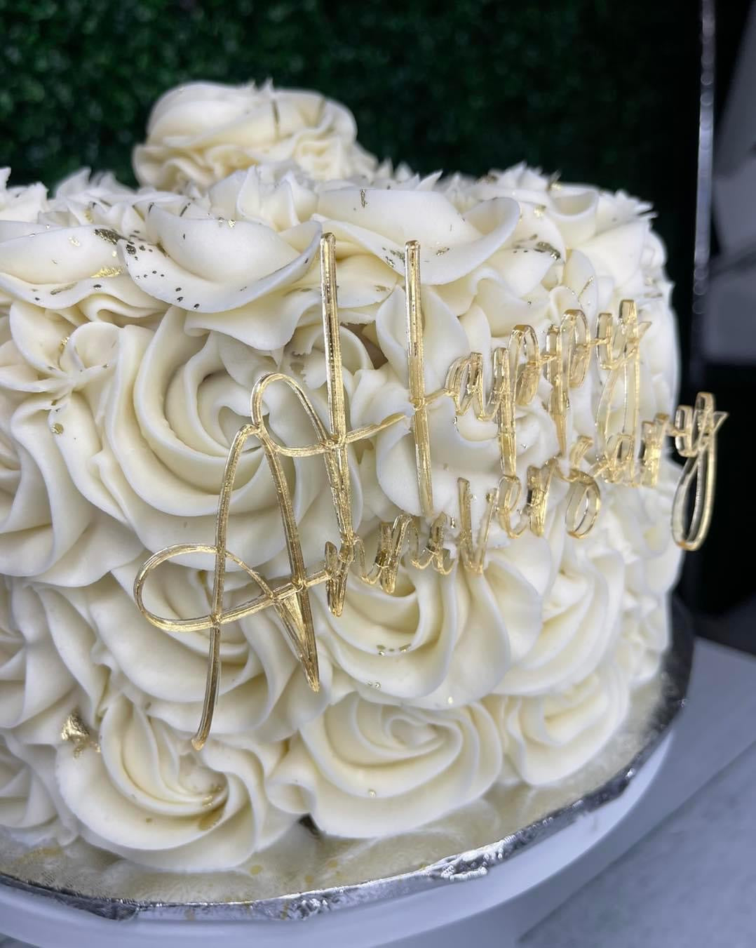 Buttercream Rosette-Traditional