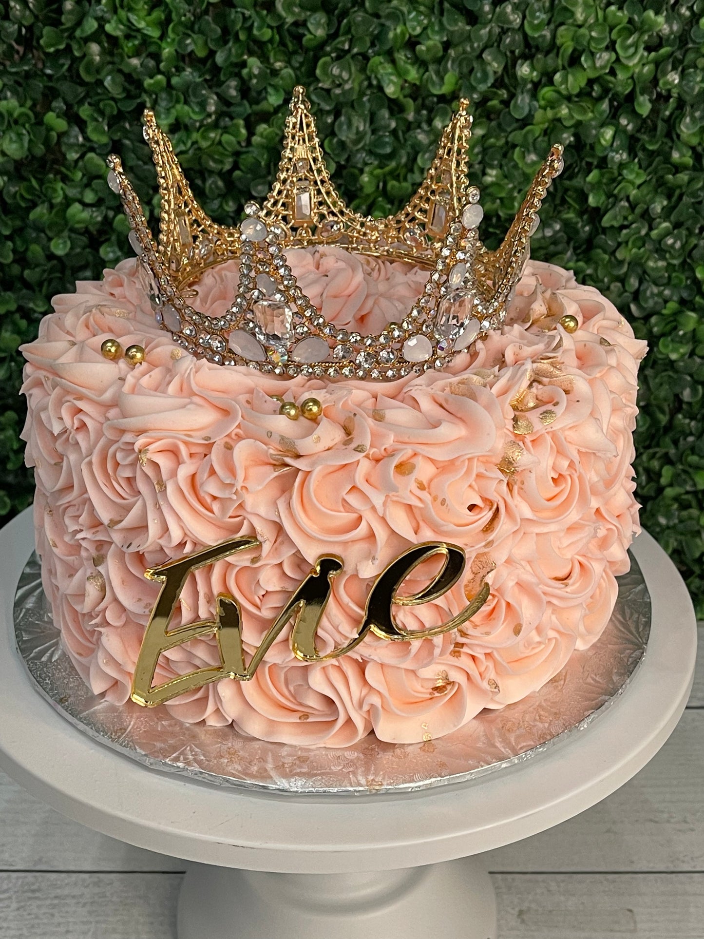 Buttercream Rosette-Queen