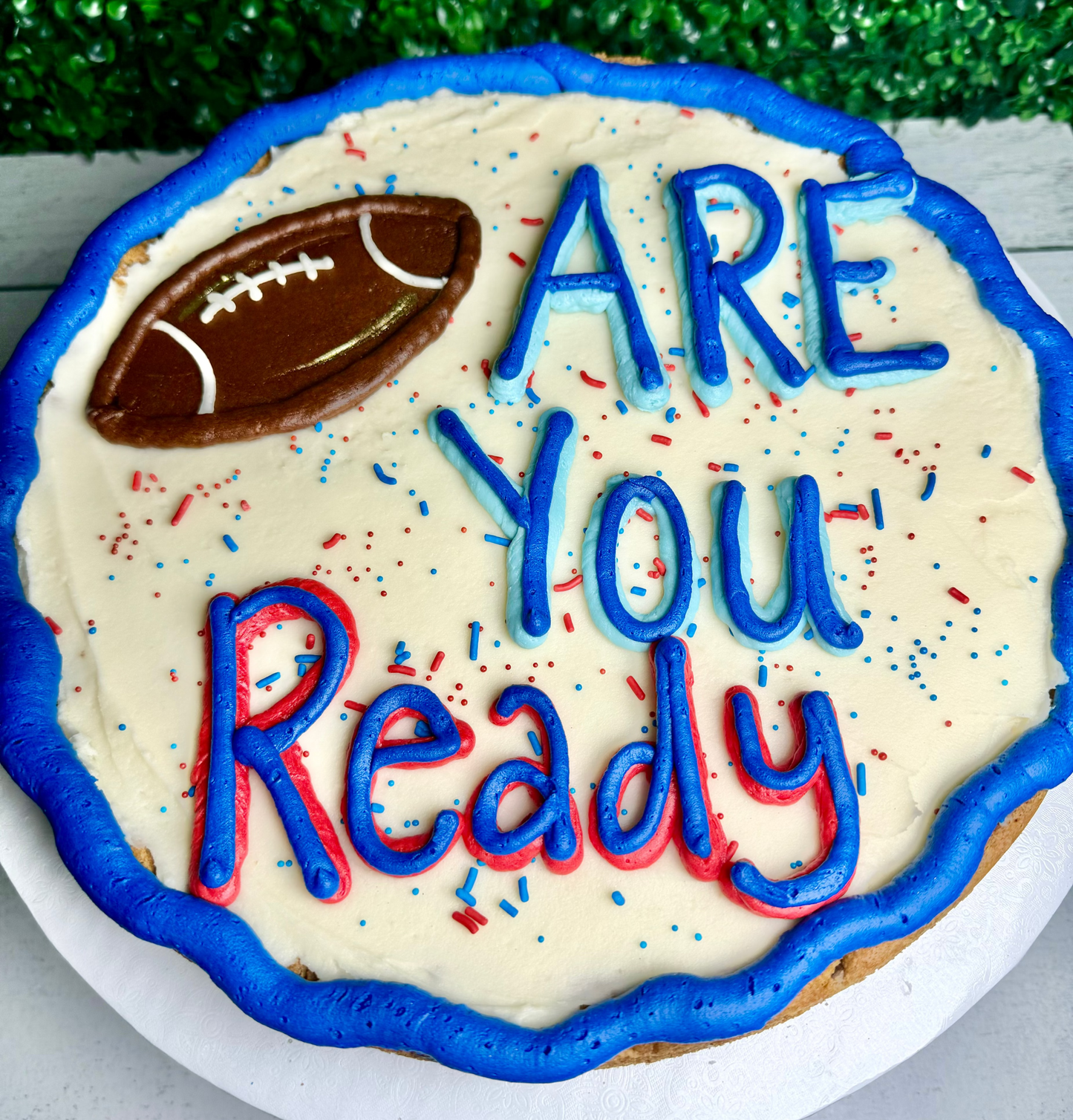 Game day Cookie Cakes