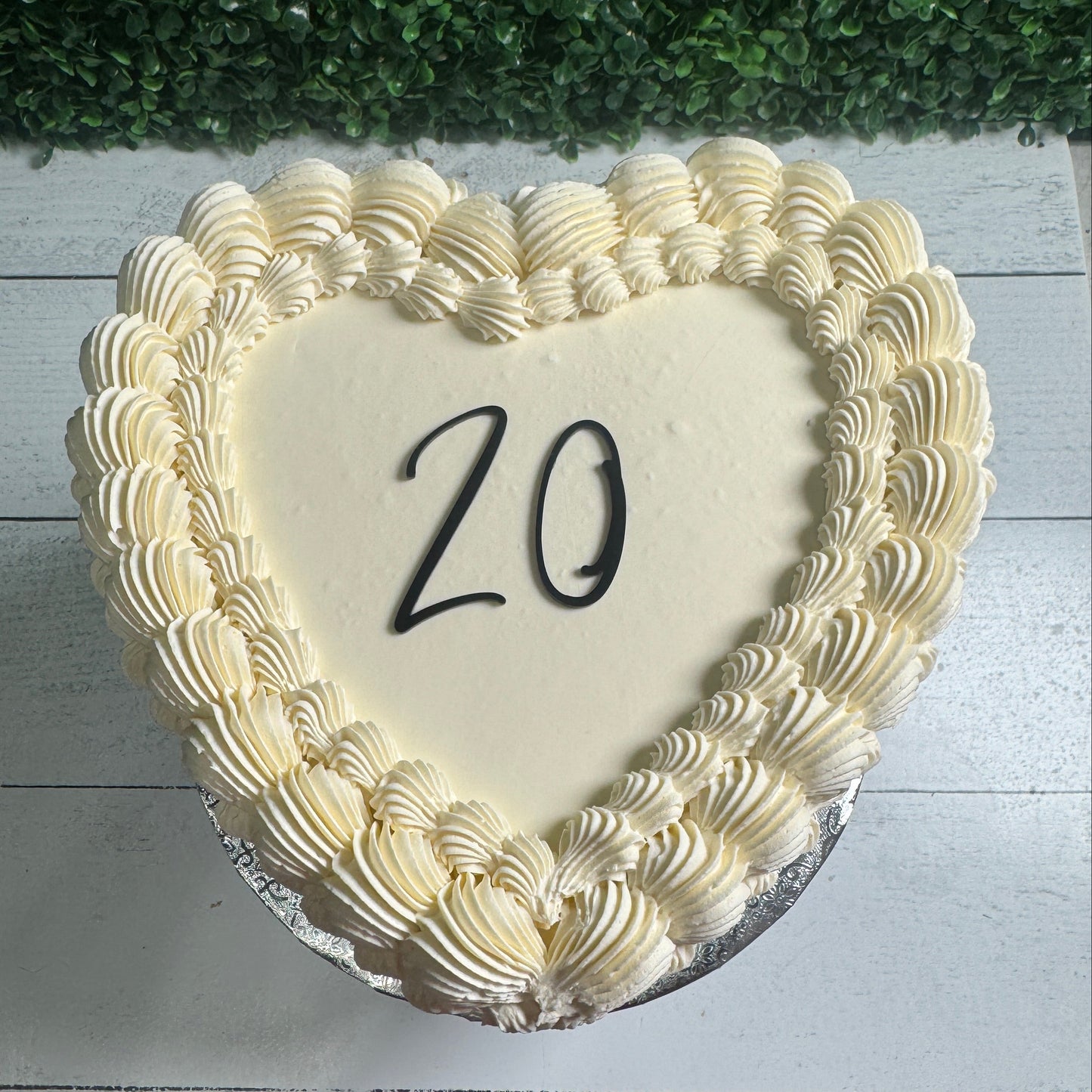Two Layer Heart Cakes