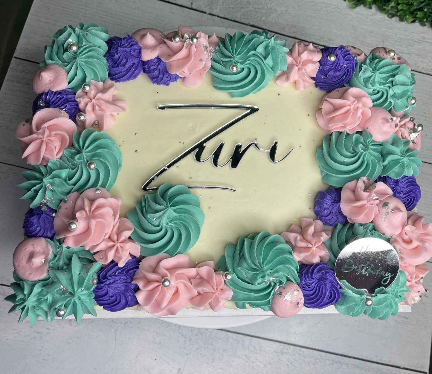 Luxe sheet cake