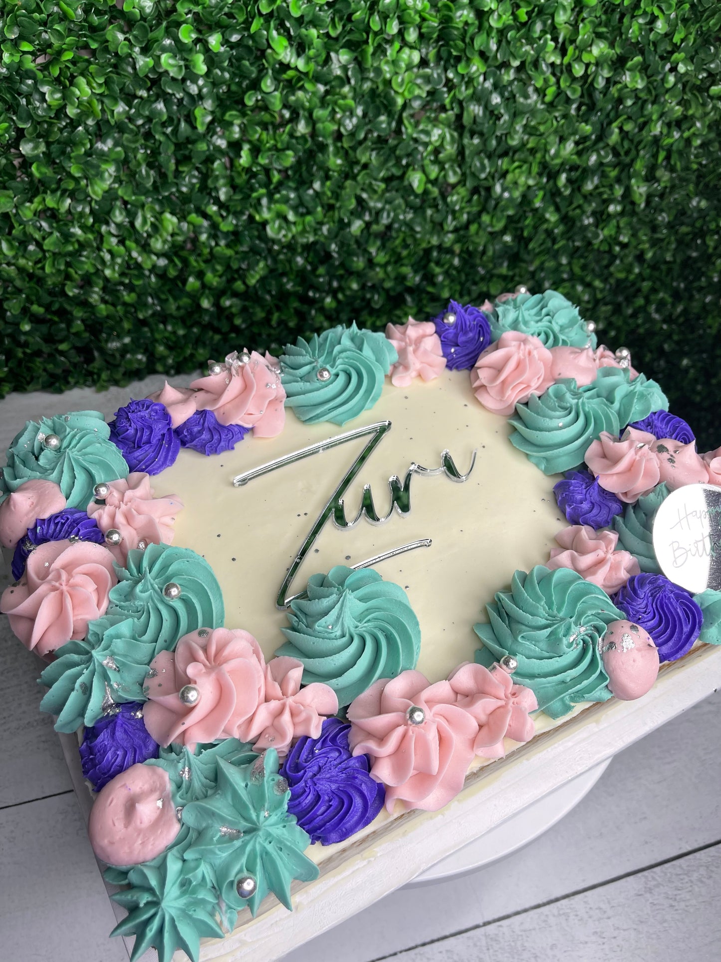 Luxe sheet cake