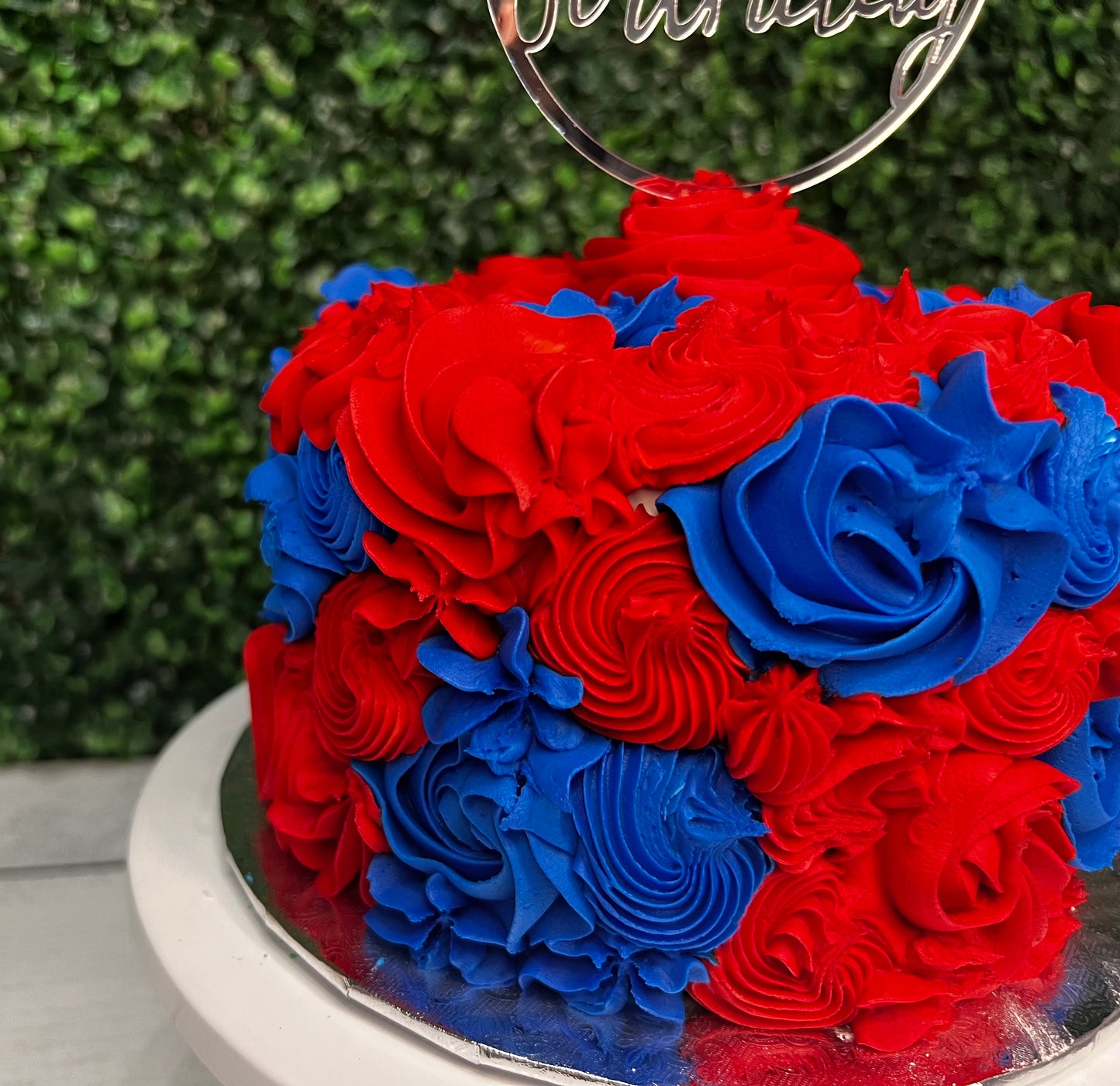 Very Very Rosey, Buttercream Rosette