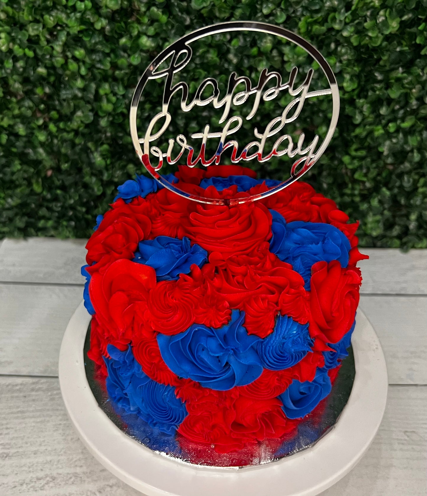 Very Very Rosey, Buttercream Rosette