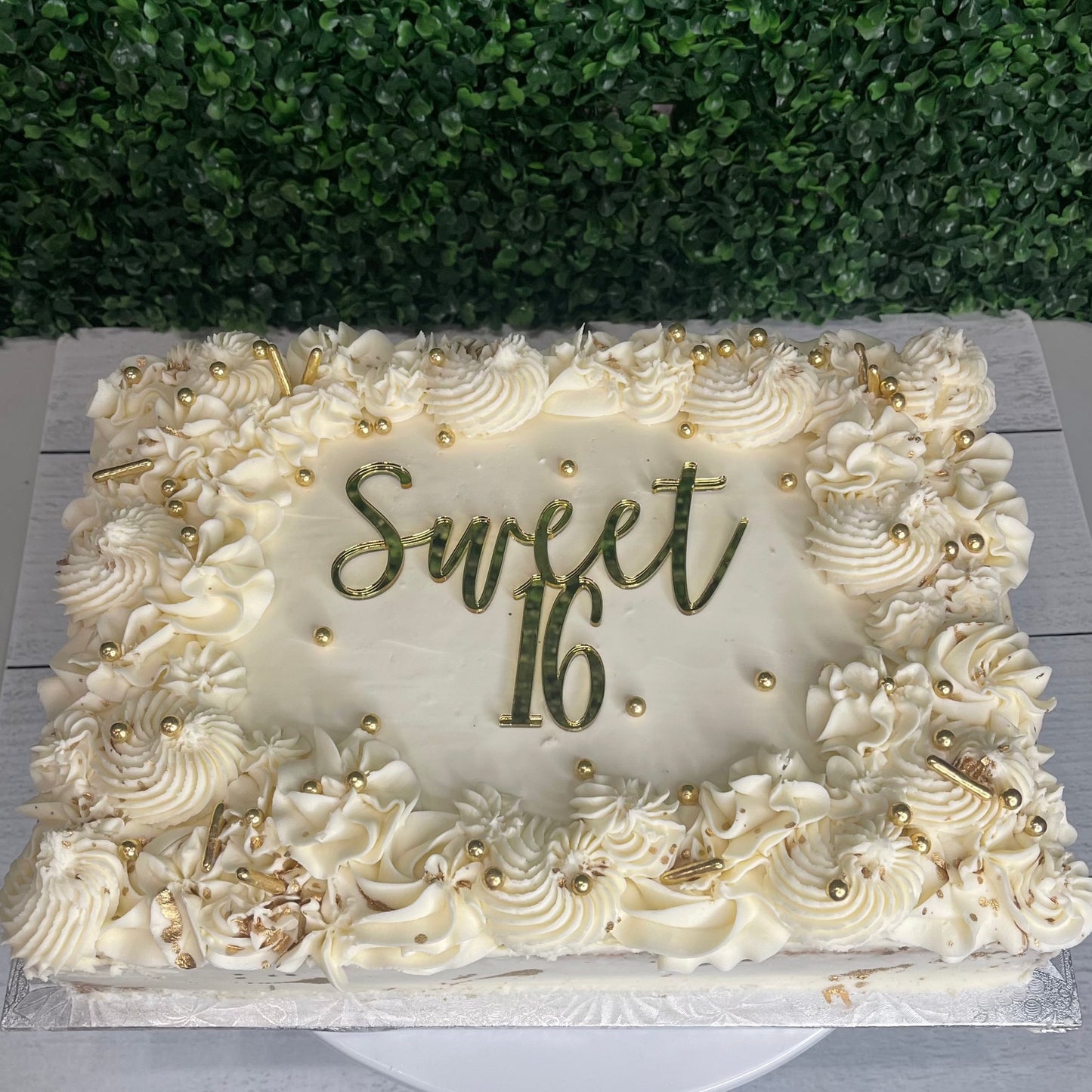 Luxe sheet cake