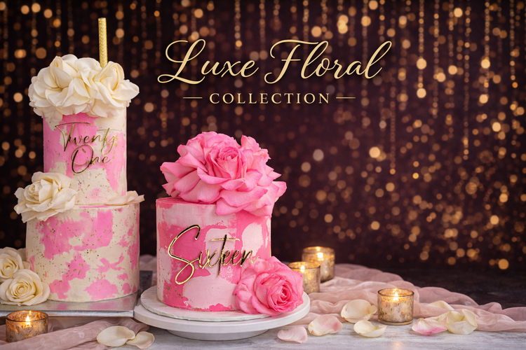 Luxe Floral Cakes