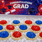 Mini Red & Blue iced sugar cookies