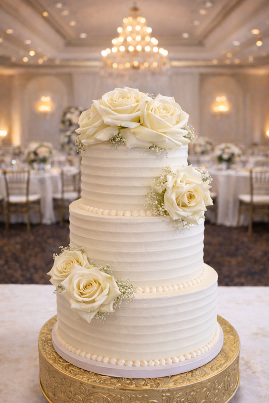 Softly Textured (3 tier)