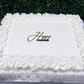 Rosette Buttercream sheet cake