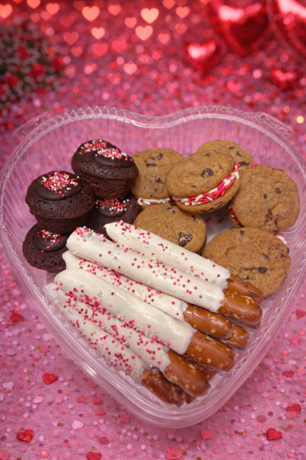 Valentine's Day Charcuterie Heart