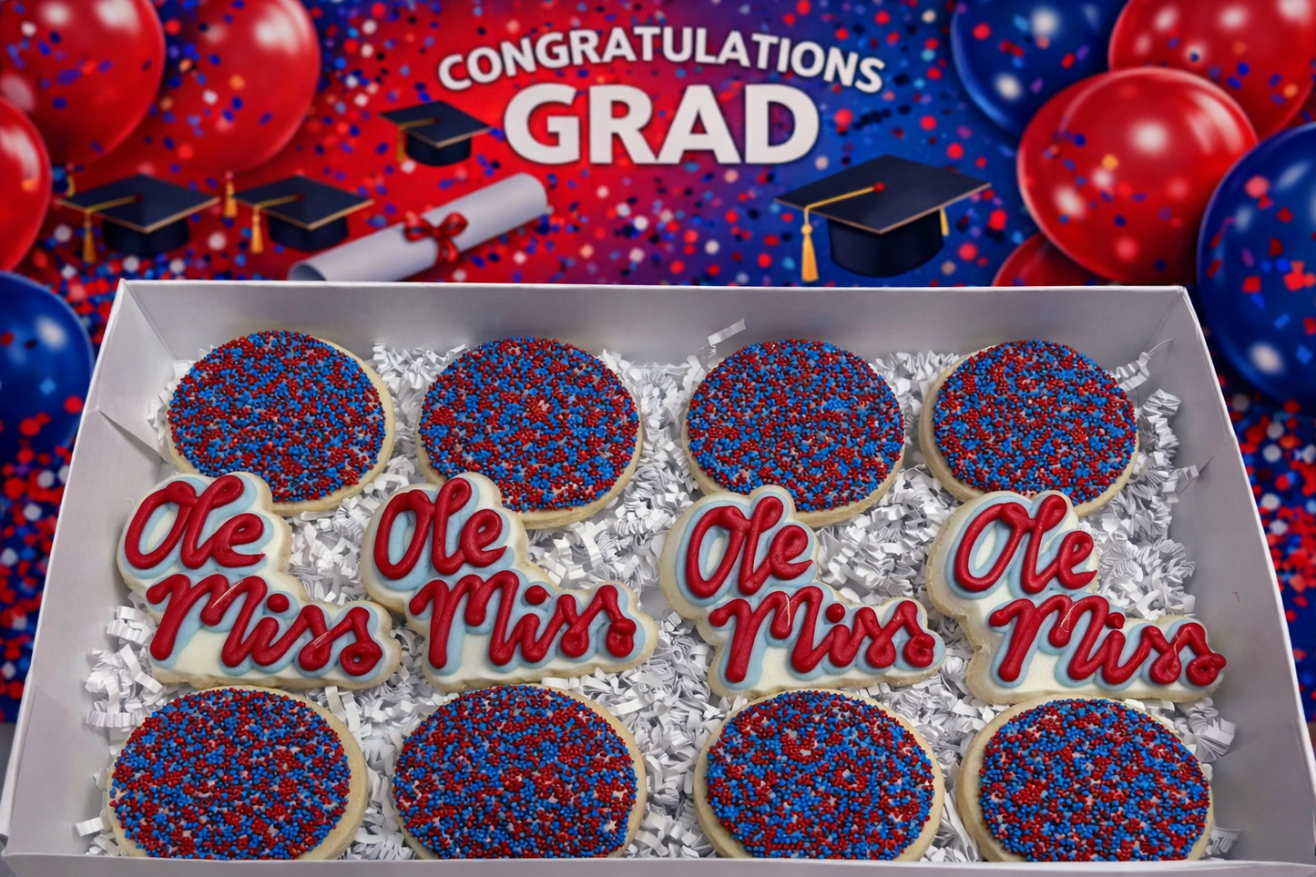 Hotty Toddy Cookie Box- minis