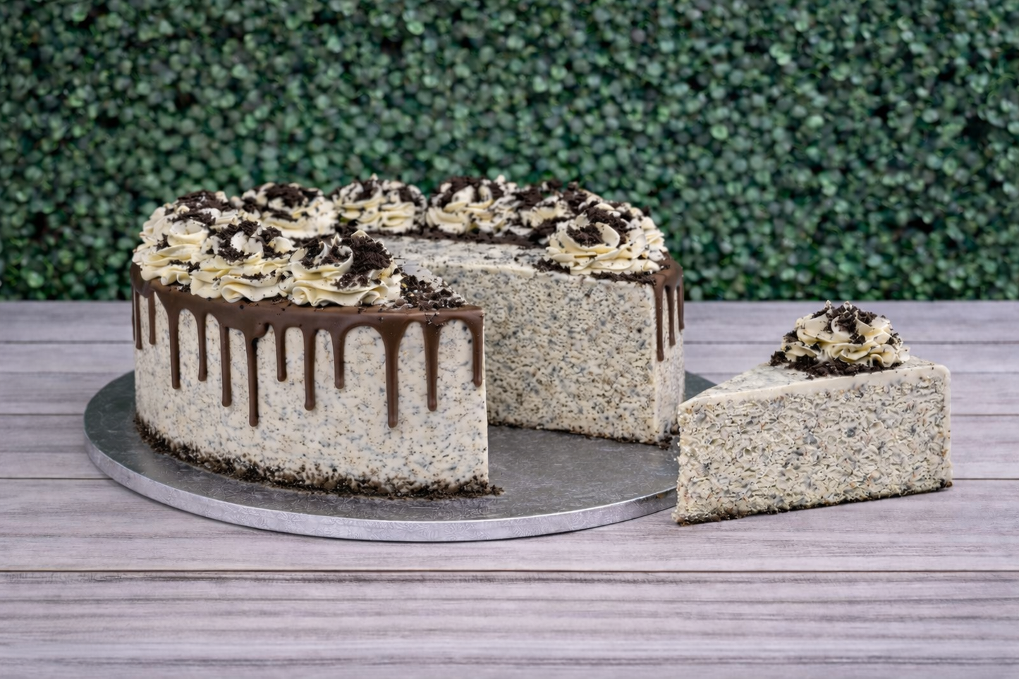 Classic Celebration Cake- Cookies & Cream SINGLE LAYER, 10inch