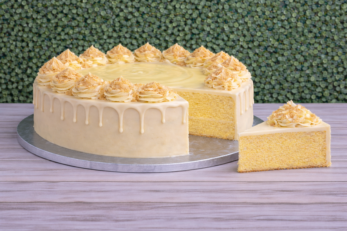 Classic Celebration Cake- Banana Pudding SINGLE LAYER, 10inch