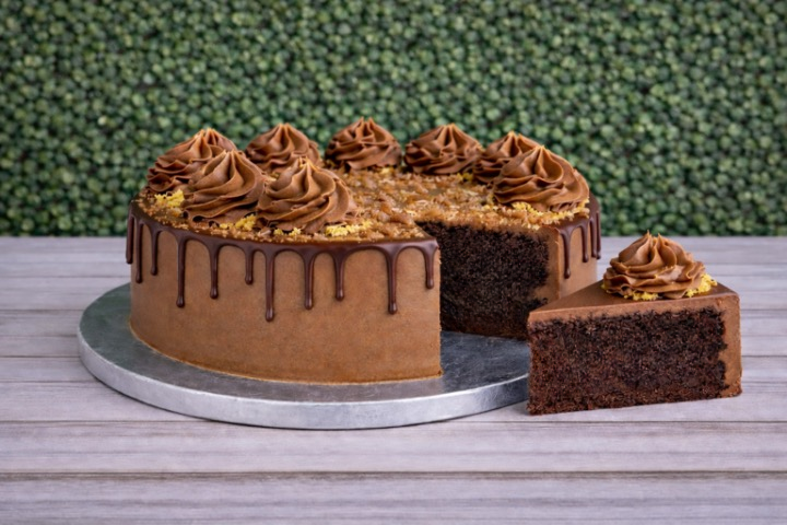 Classic Celebration Cake- German Chocolate SINGLE LAYER, 10inch