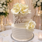 Softly textured (2 tier)