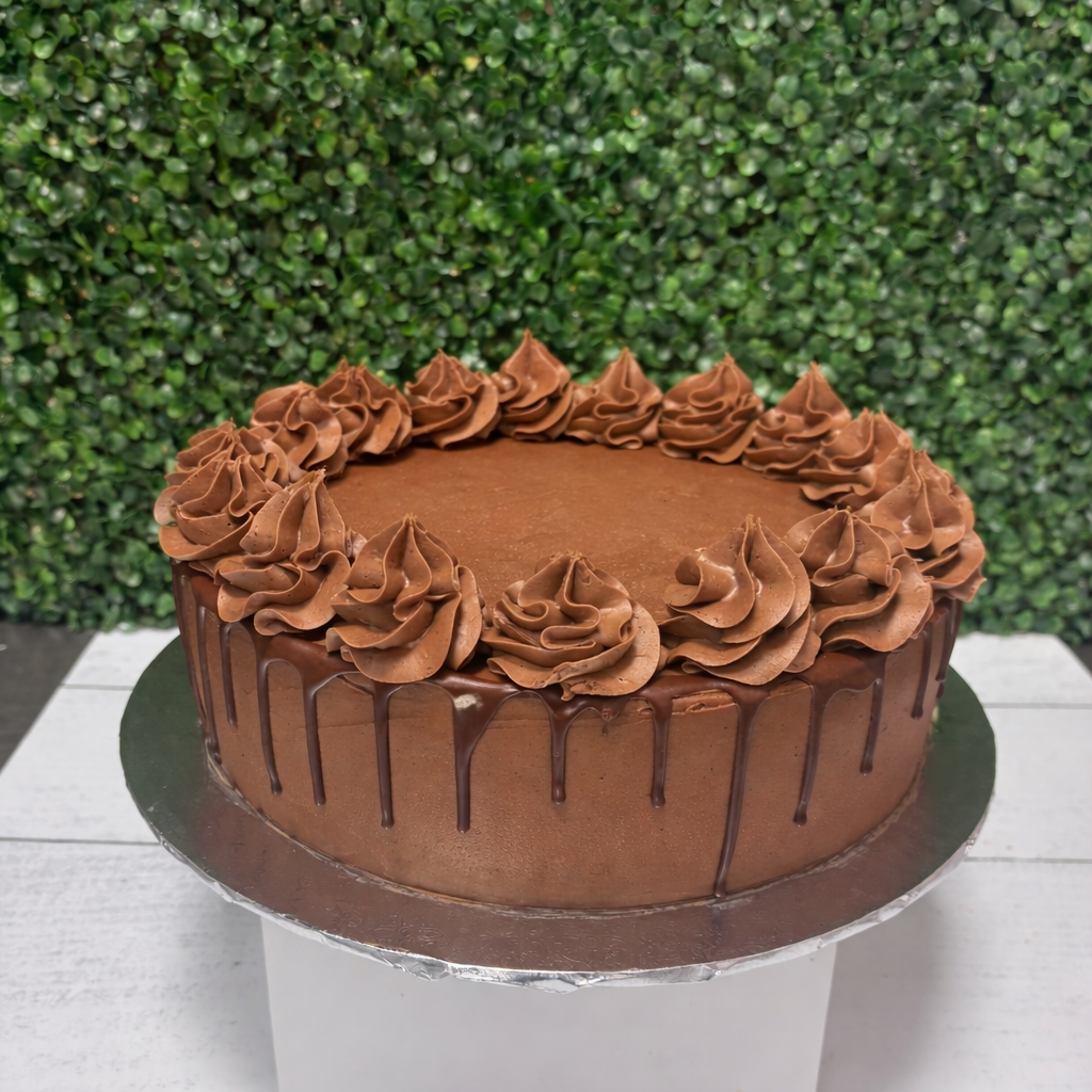 Classic Celebration Cake-  Chocolate, SINGLE LAYER, 10inch