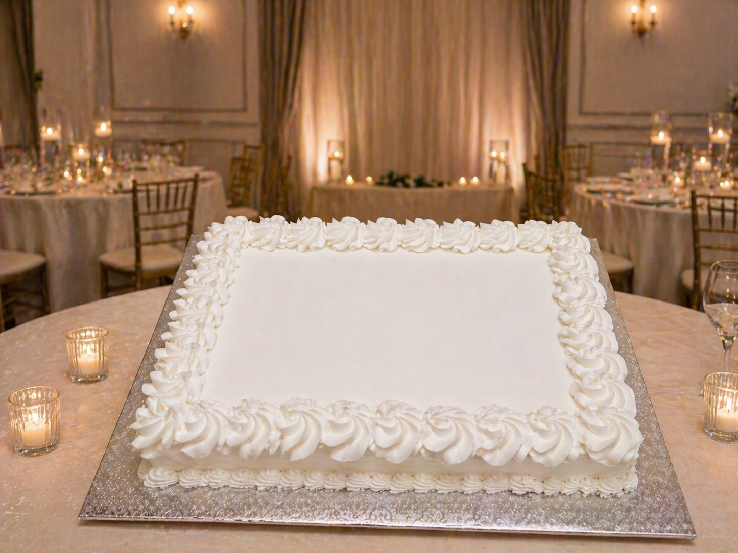 Signature Serving Cake (Rosette)