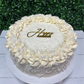 10'  Single Layer Coconut Cake