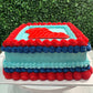 Hotty Toddy Signature Cake- ONE LAYER SQUARE
