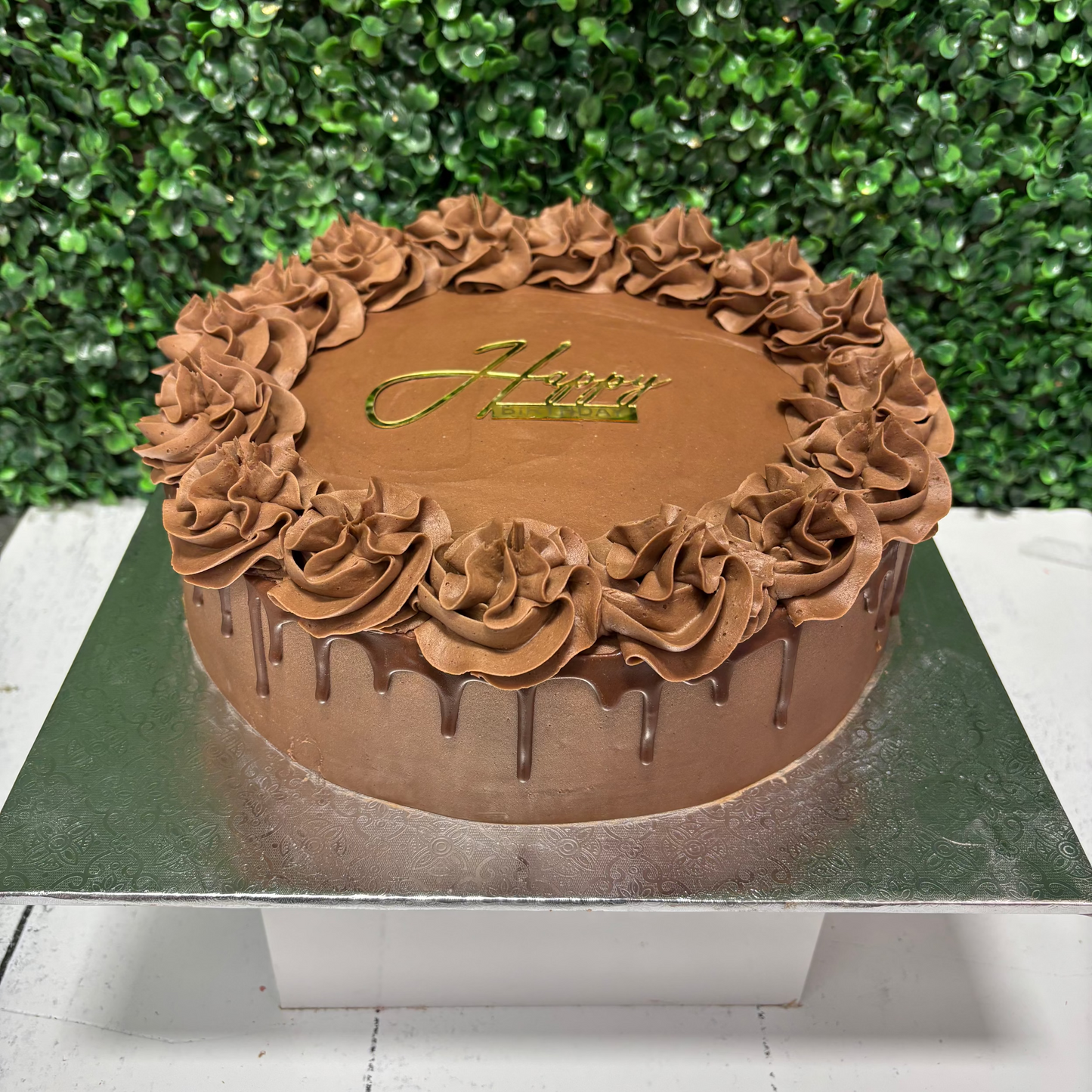 Classic Celebration Cake-  Chocolate, SINGLE LAYER, 10inch