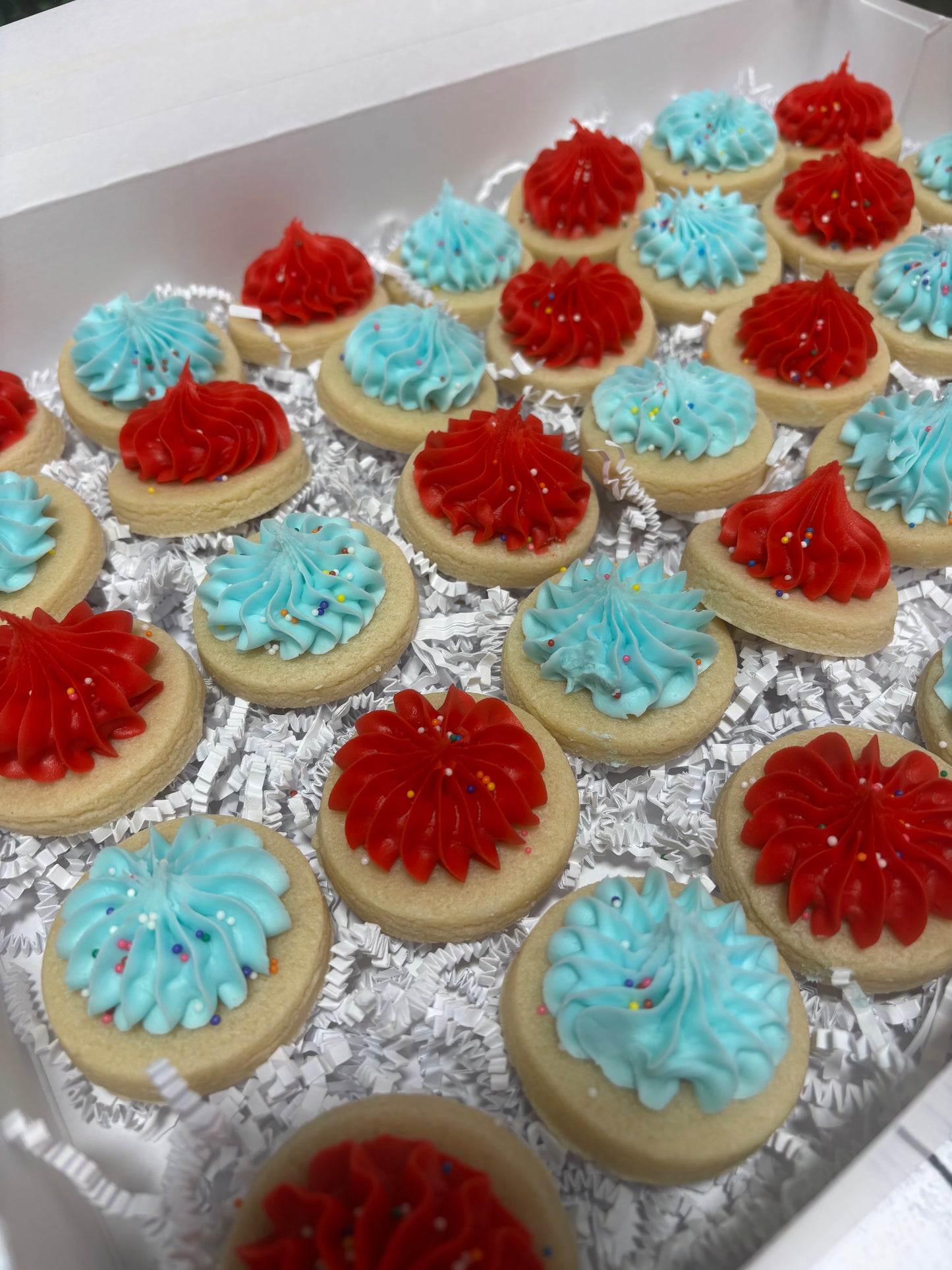 Mini iced sugar cookies (24 count)