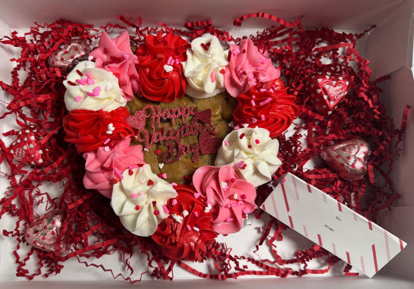 Cookie Heart Cake Box