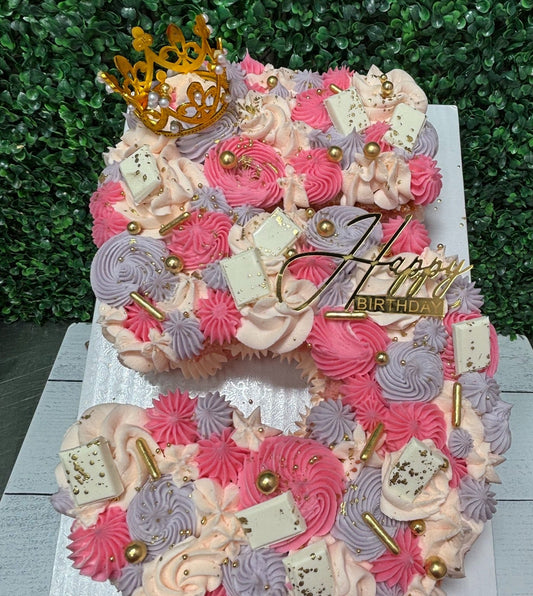 Letter & Number Cakes