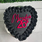 Single Layer Heart Cake