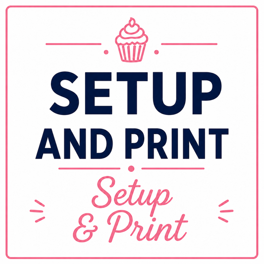 Edible Image - Setup & Print