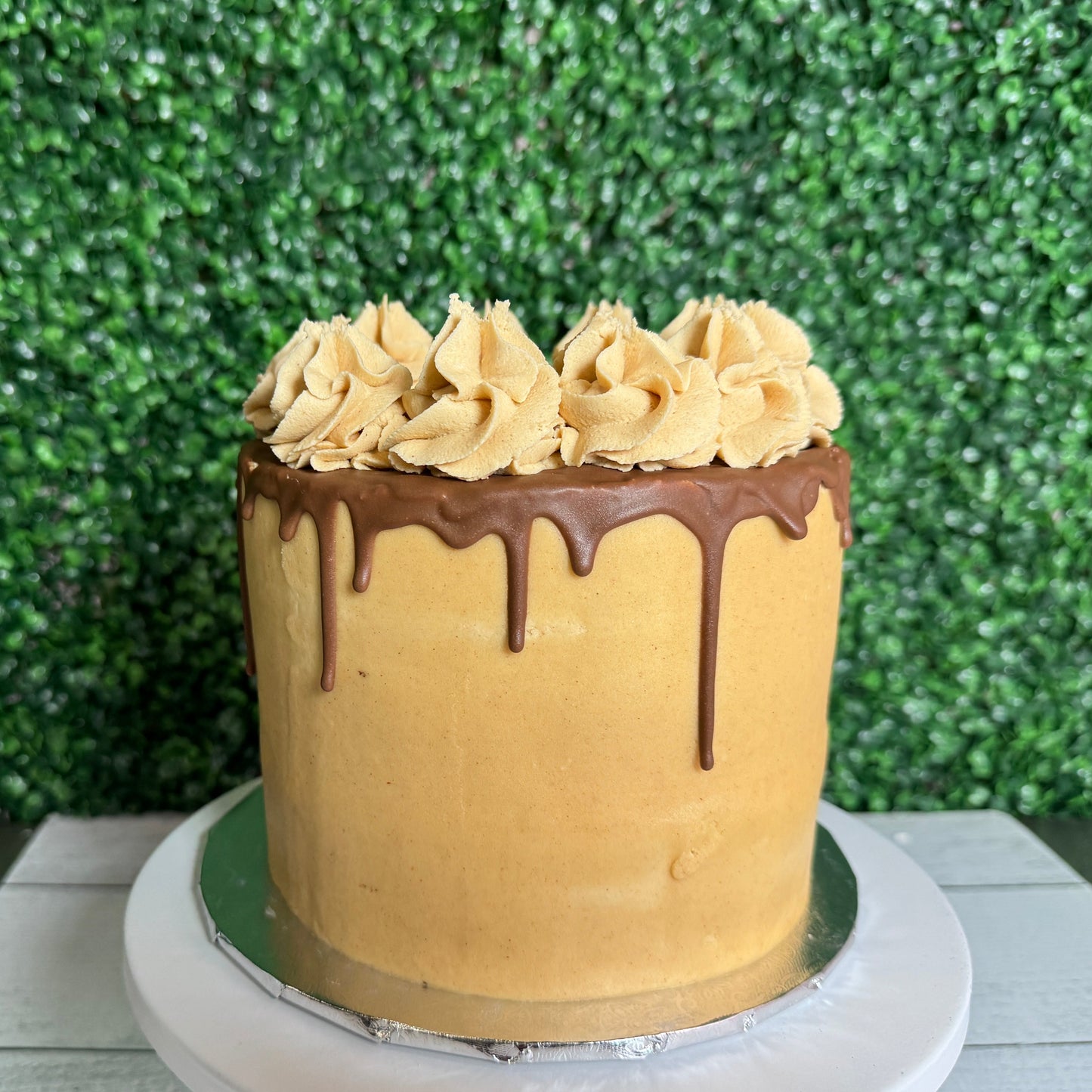 Peanut Butter & Chocolate Dessert Cake