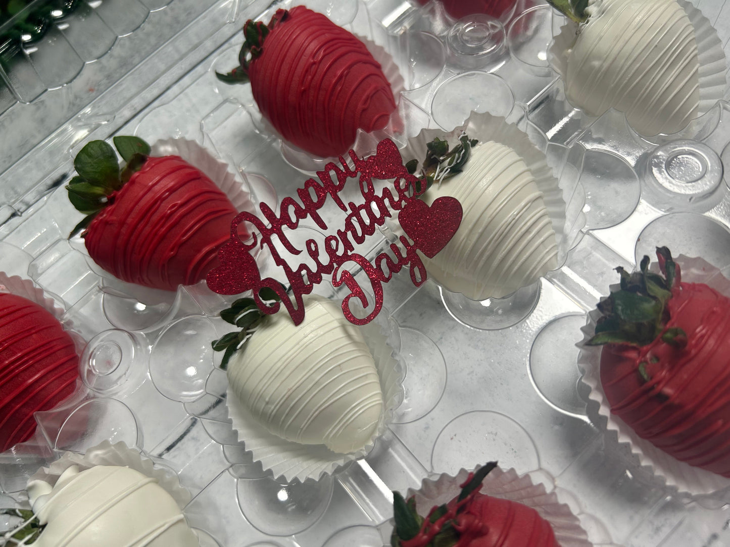 Valentine’s Day Inspired Chocolate Covered Strawberries
