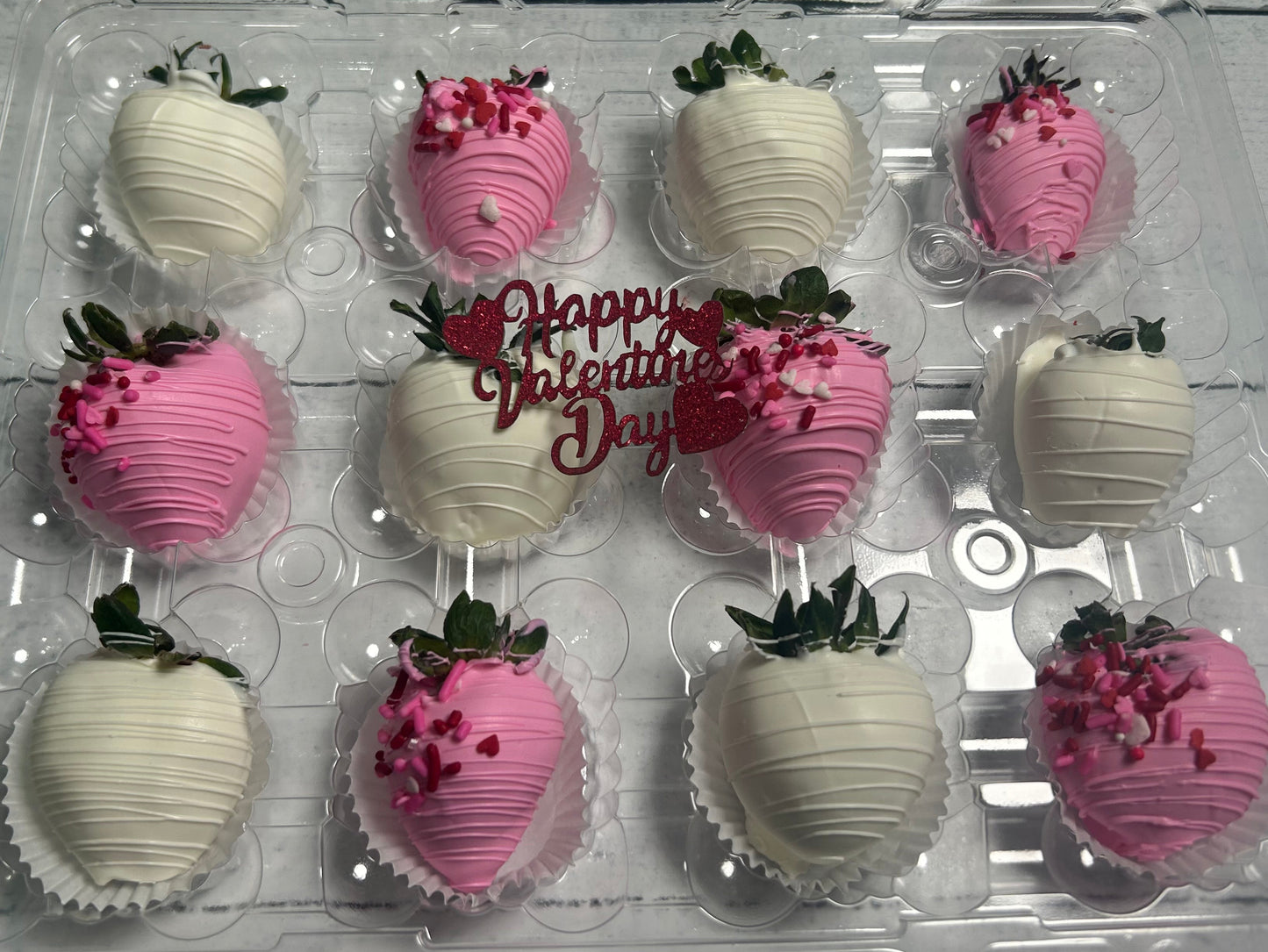 Valentine’s Day Inspired Chocolate Covered Strawberries