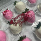 Valentine’s Day Inspired Chocolate Covered Strawberries