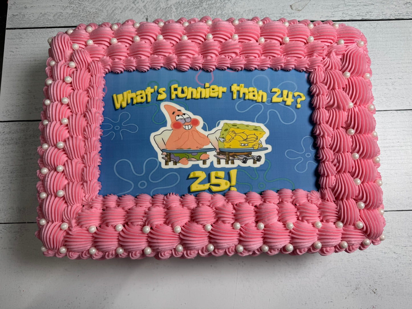 Custom Printed Character sheet cakes