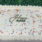 Signature Sprinkle Sheet Cake